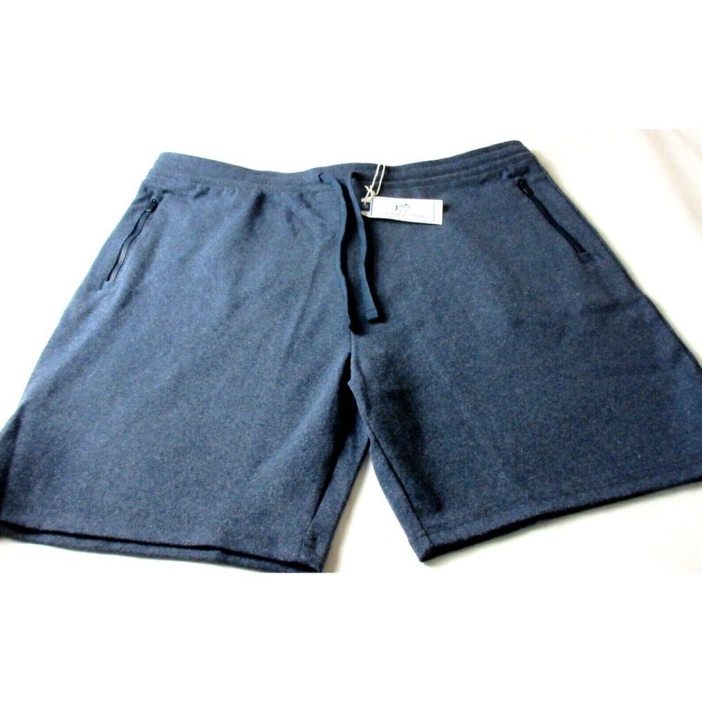 Southern Tide Men's Backrush Heather Lounge Shorts True Navy Blue Grey NWT